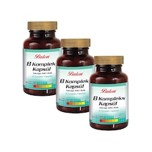 3 Adet - Balen B Vitamini Kompleksi Kapsül - 60 Kapsül X 425 MG