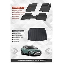 Hyundai Bayon 2021+ Uyumlu Premium 4.5d Havuzlu Paspas Açık Bej