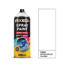 Sgs Sprey Boya Akrilik Parlak Beyaz Ral 9000 400 Ml