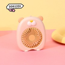 Aurora Yaratıcıyeni Sevimli Canavar El Mini Usb Fan Taşını Bilir Usb Şarj Kayısı Sarısı