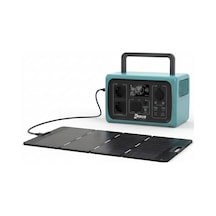 Orbus 600 Güç Kaynağı+100w Katlanır Güneş Paneli