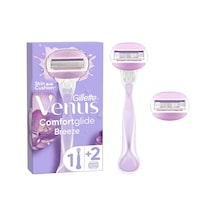 Gillette Venus Comfortglide Breeze Tıraş Makinesi + 2 Adet Yedek Başlık 4 Adet