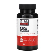 Force Factor Tudca Tauroursodeoxycholic Acid 250 Mg 60 Vegetable Capsules