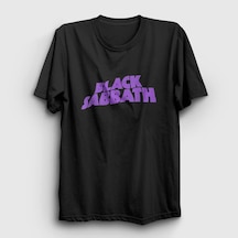 Presmono Unisex Black Sabbath T-shirt Siyah