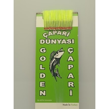Golden 50 İğneli İstavrit Kösteği 7 No Beyaz İğne -0,20 Mm -0,22 Mm -0,25 Mm Köstek Yeşil-fosfor