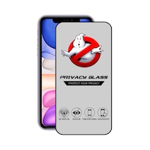 Apple Uyumlu   iPhone 11 Tam Kaplayan Gizli Hayalet Temperli Ekran Koruycu Cam
