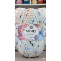 3 Adet Baby One Prınt B2525-100 G-250 M-anti-pilling Renkli Bebek İpliği