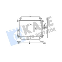 Klima Radyatörü - Fiat Ducato - Kale-345345