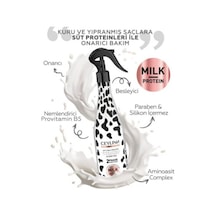 Milk Protein Fön Suyu Çift Fazlı Sıvı Saç Kremi 400 Ml