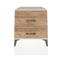 Kronos Komodin 2 Çekmeceli 60x59x64 Aytaşı-çam Aytaşı