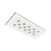 Platin U 29 Watt Kuyumcu Aydınlatma Armatürü - 4000k Gün Işığı - 40 Derece - Siyah Gün Işığı