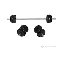 Hattrıck Hds40 50kg Pvc Dambıl Ağırlık Set