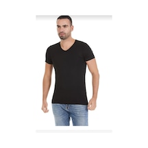 Yıldız 481 Erkek Bambu V Yaka Kısa Kol Atlet 3 Adet 001