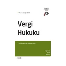 Vergi Hukuku Erdoğan Öner
