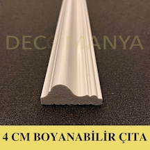 Decomanya Boyanabilir Duvar Çıtası 4 Cm Poliüretan Duvar Çıtası (480021269)