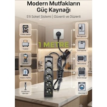 Vikomulti-let 5 Lı 1-15 Metre Arası Çocuk Korumali 3x2.5 % Yüz Tam Bakır Ttr Kablolu Uzatma Seyyar Markanin Özel Üretimi Orijinal Tse Fişli Bakir Kablolu 1 Metre - 895074062 1 Metre - 895074062 10 - 15 M