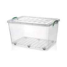 Çok Amaçlı Tekerlekli Kilitli Saklama Kabı 50 Litre Diğer 30969100