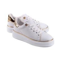 Stato Lisbon Minimal Şerit Detaylı Günlük Sneaker Beyaz