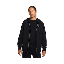 Nike Club French Terry Fz Hoodie Siyah Erkek Sweatshirt Fn3884-010