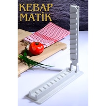 Kebapmatik Adana Urfa Kebap Kalıbı Aparatı Pratik Hızlı Kebap Makinesi Kutusu