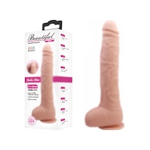 Hızlı Express Baile Beautiful 27 Cm Süper Gerçekçi Vantuzlu Damarlı Dev Penis Dildo