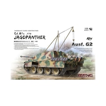 Meng Ts-047 1/35 Ölçek, Alman Sd.kfz.173 Jagdpanther G2 Tank Avcısı, Plastik Model Kiti-50748