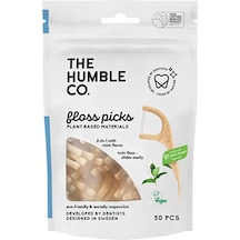 2 Adet Humble Kürdanlı Diş İpi Nane 50'li