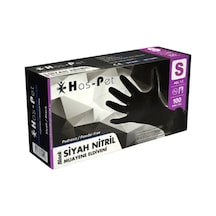 Haspet 100 Lü Dövme Eldiveni S Small Küçük Boy Profesyonel Tek Kullanımlık Eldiven