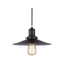 S Rero Siyah Rustik Metal Avize Sarkıt Avize 22 Cm Siyah