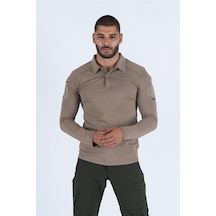 Combat Tactical T-shırt Tactıcal U.kol Pike - 802-967-bej Bej
