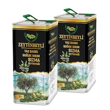 Zeytinbeyli Taşbaskı 10 Lt Natürel Sızma Soğuk Sıkım Zeytinyağı