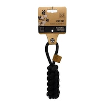 M-Pets Coto Siyah Loop Bar Örgü Halat Köpek Oyuncağı 22 CM