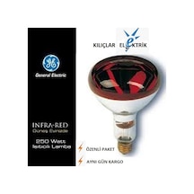 Infrared Ampul Isıtıcı Lamba 250 Wat
