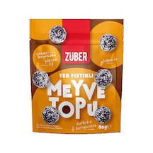 Züber Yer Fıstıklı Meyve Topu 80 G - 6 Adet Tarı