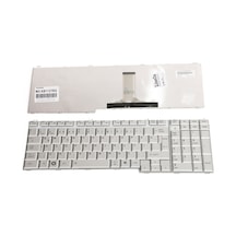 Laptopshop Toshiba Uyumlu Qosmio L550 Laptop Klavye Gümüş Türkçe