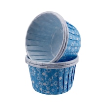 Cupcake Kalıbı Orta Boy 50x39 Mm Kar Desenli 50 Adet Kar Desen N11.1043