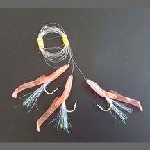 Aldos Silikon At Çek Takımı, V8 Silikon Balıklı Çapari 6,5 CM 2 Adet Limon