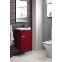 Mat Kırmızı Yapışkanlı Kaplama Folyosu 61 Cm X 1 Mt Standart