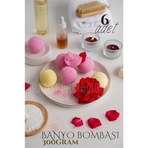 Mey İthalat Banyo Bombası Jakuzi Küvet Banyo Bombası Topu 6 Adet 300 Gr 721280