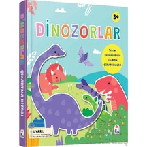 Dinozorlar - Silikon Çıkartmalı İndigo Çocuk