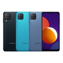 Samsung Uyumlu M12 Arka Kapak Kamera Camlı Siyah