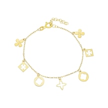Nora Bileklik 717005 Gold