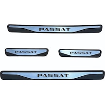 Passat B7 Kapı Eşiği 2012-2014 New Krom Kapı Eşiği 4 Parça Paslanmaz Çelik