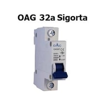 Oag 32 Amper Monofaze Otomat Sigorta
