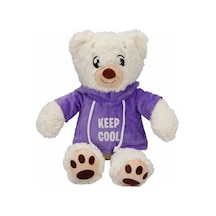 Kapüşonlu Peluş Ayı 30 Cm