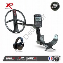 Xp Deus 2 Rc Metal Dedektörü 34x28 Cm Fmf Başlık + Wsa2xl St Kablosuz Kulaklık Derin Arama