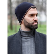 Bay Şapkacı Lacivert Bere 7565-Lacivert