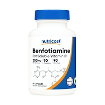 Nutricost, Benfotiamine, 300 Mg, 90 Capsules.abd Menşei 4139