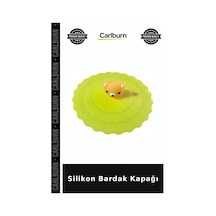 Özel Üretim Figürlü Esnek Renkli Pratik Dekoratif Silikon Bardak Kapağı