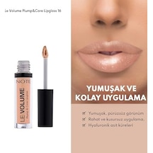 Le Volume Plump & Care Lipgloss 16 Nude Style Dudak Parlatıcısı, Nude 0